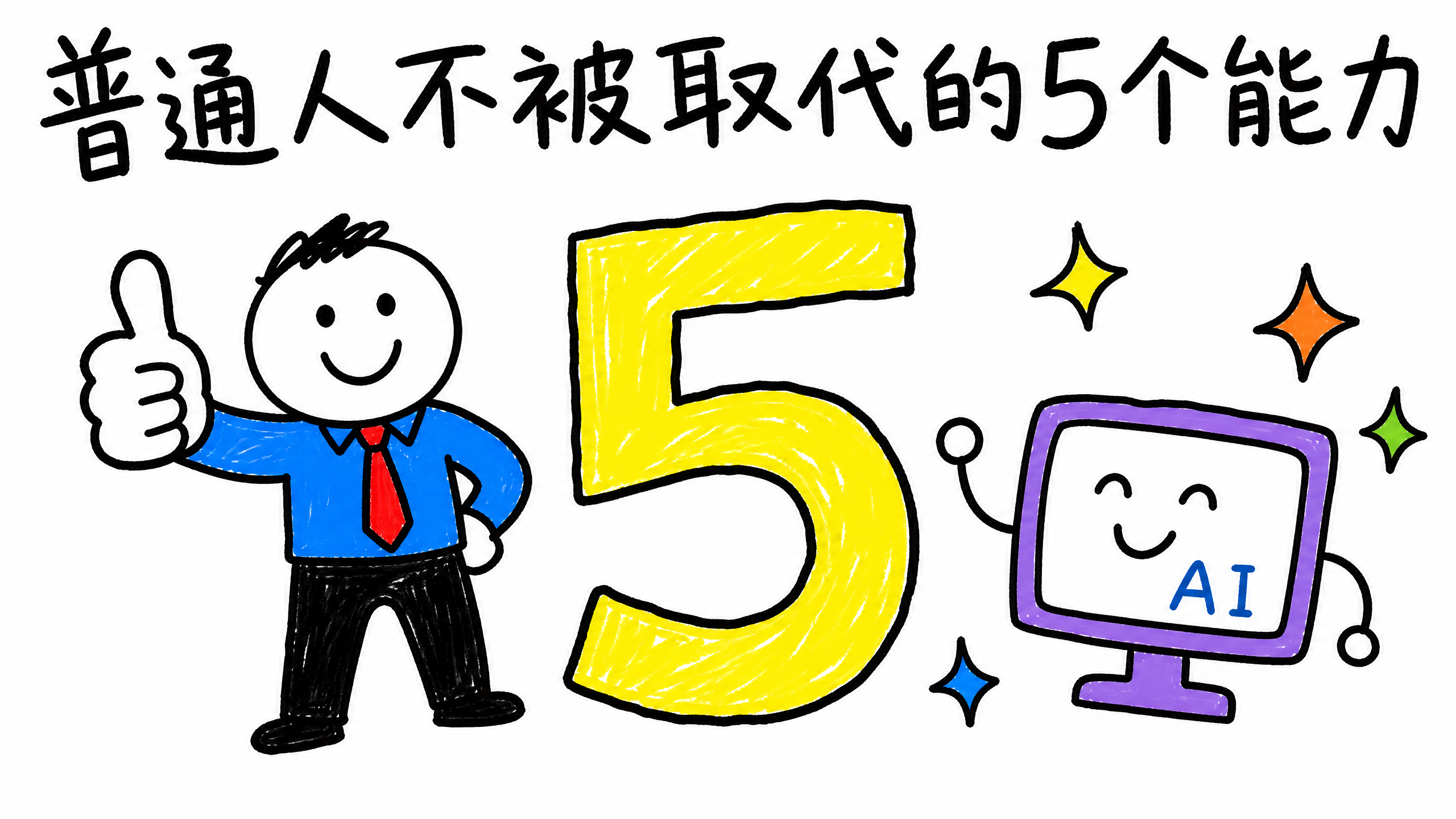 AI 时代普通人不被取代的 5 个能力